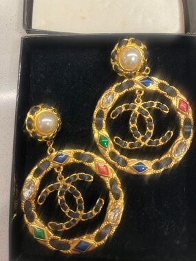 Chanel Statement Earrings